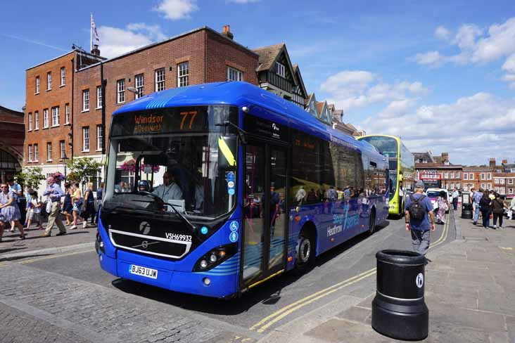 First Berkshire Volvo 7900H hybrid VSH69932